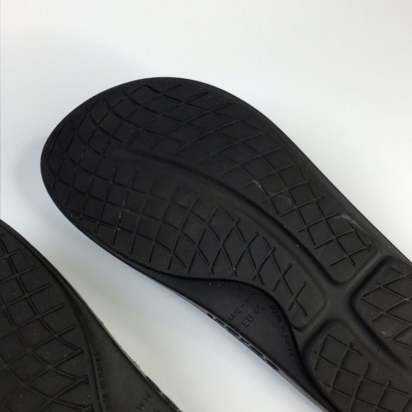 OOFOS OOAhh Slide Sandal in Black Size 14. - Picture 7 of 11